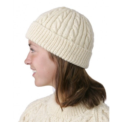 Cozy Worsted Yarn Hats – Handmade Cable Style